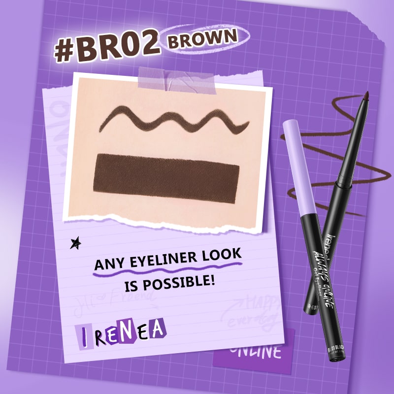 Ireneda Always Online Gel Eyeliner
