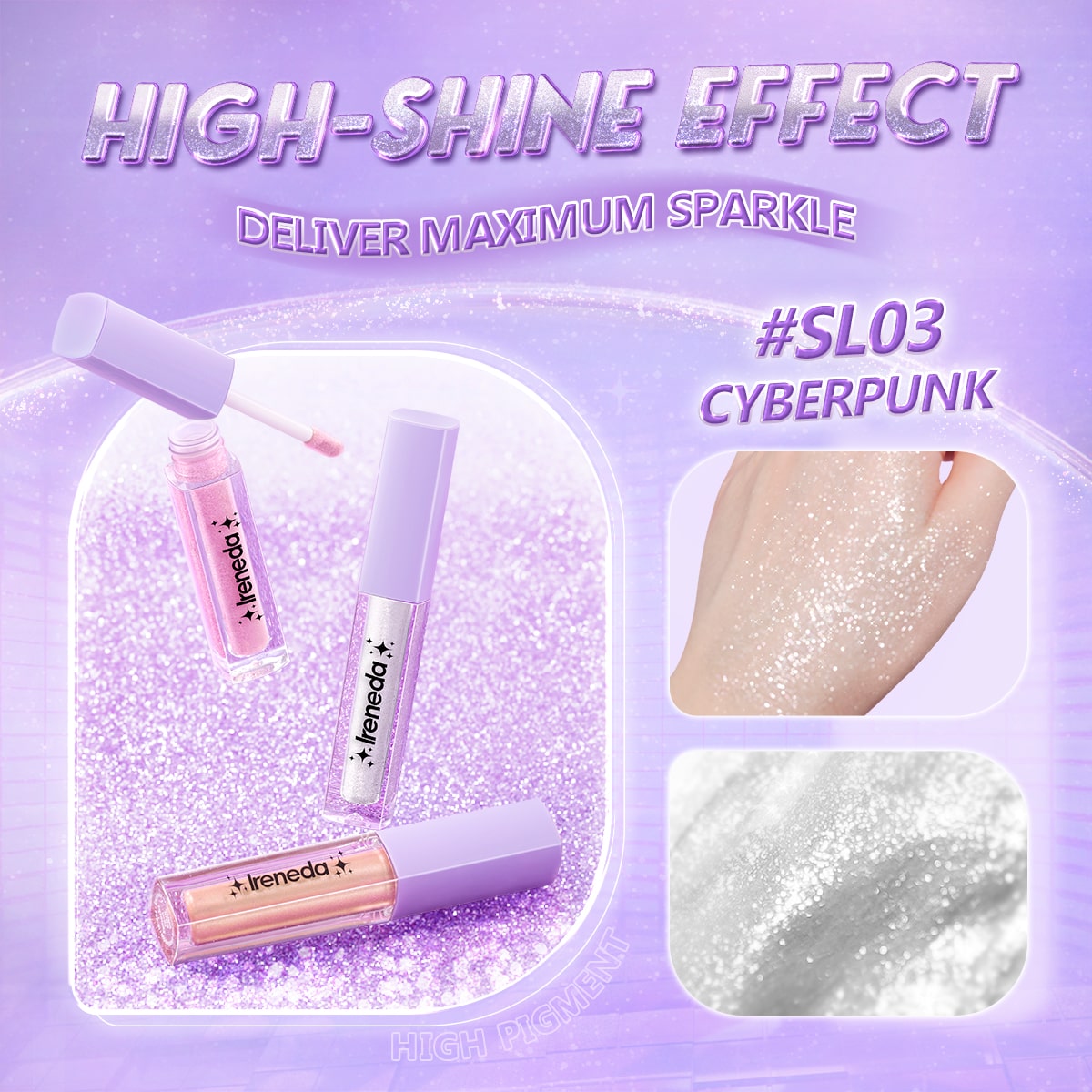 Shimmery Party Liquid Eyeshadow