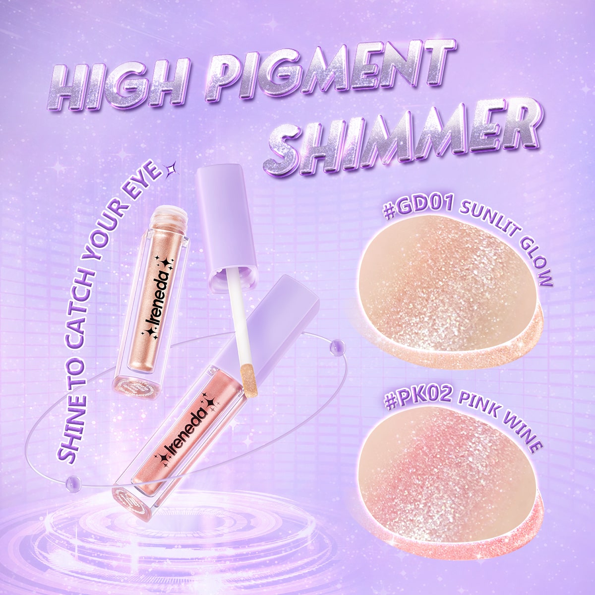 Shimmery Party Liquid Eyeshadow