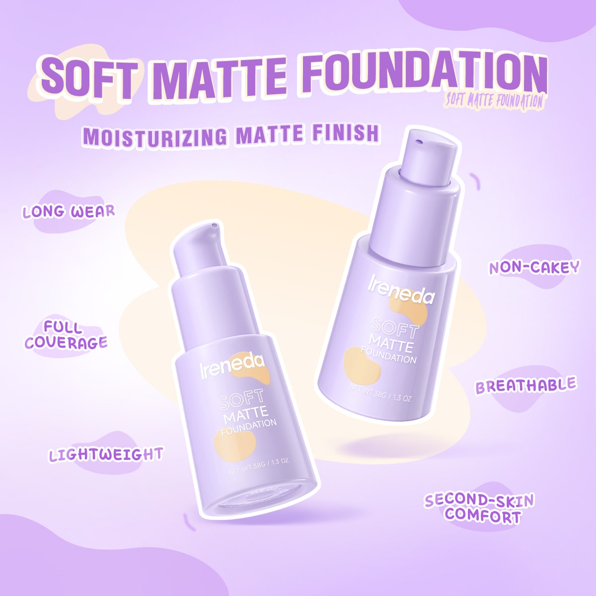 Ireneda Soft Matte Foundation