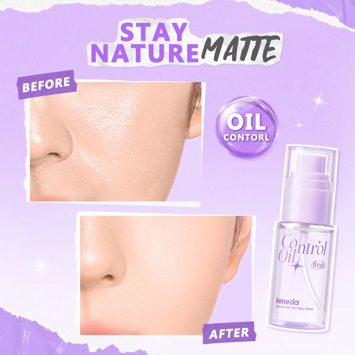 IRENEDA Sealing Off Setting Spray