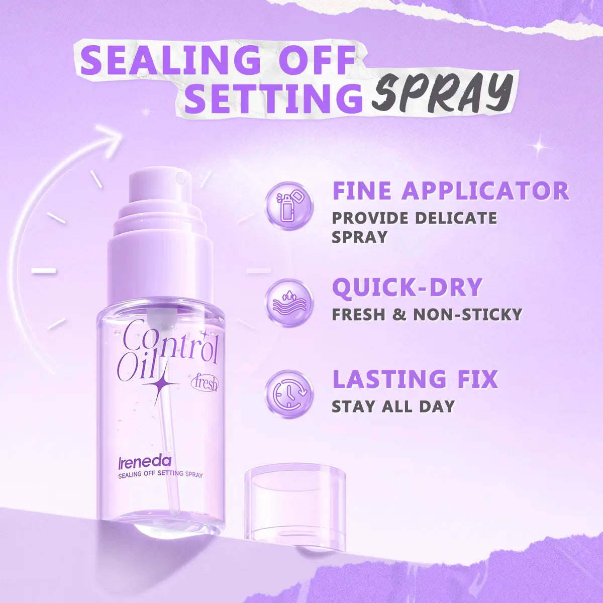 IRENEDA Sealing Off Setting Spray