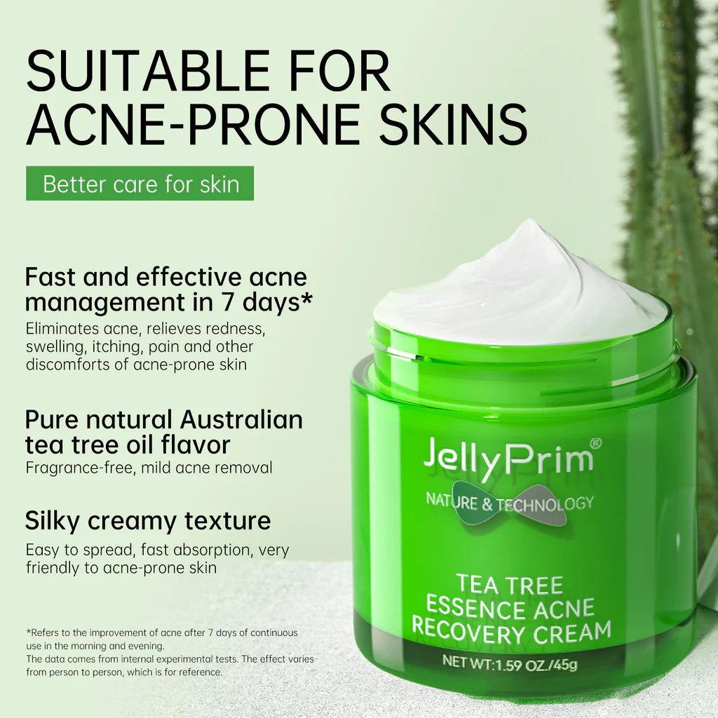 Jelly Prim Australia Tea Tree Essence Acne Recovery Cream