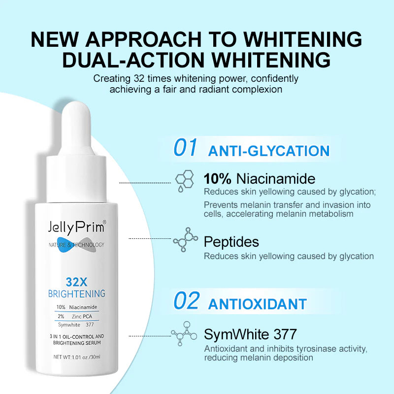 Jelly Prim 3 In 1 Oil-Control And Brightening Serum