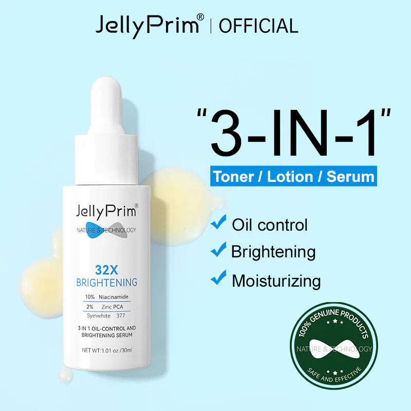 Jelly Prim 3 In 1 Oil-Control And Brightening Serum