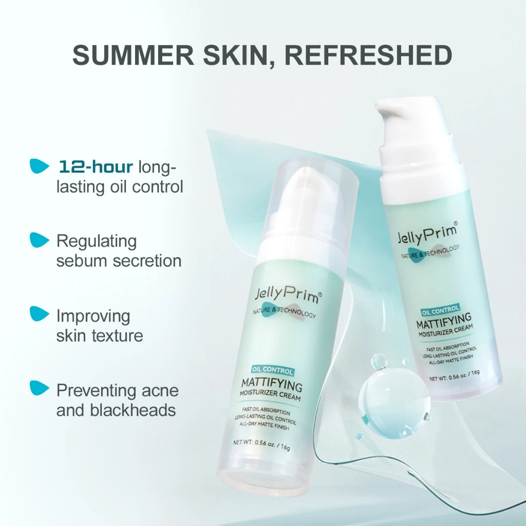 Jelly Prim Oil Control Mattifying Moisturizer Cream