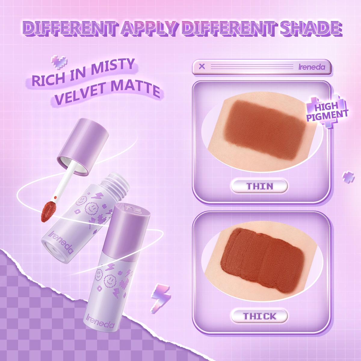 IRENEDA Taromisu Creamy Matte Lip Clay