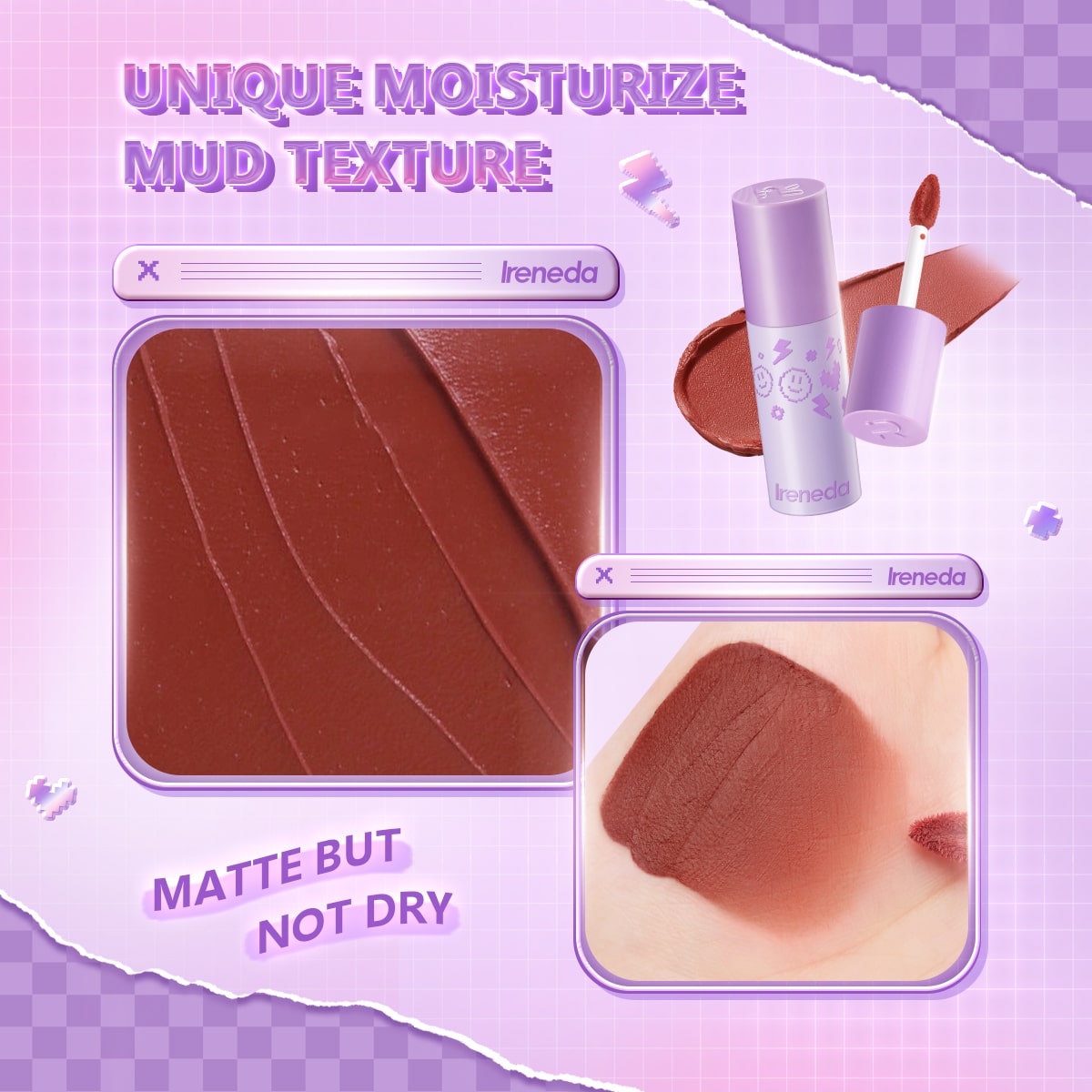 IRENEDA Taromisu Creamy Matte Lip Clay