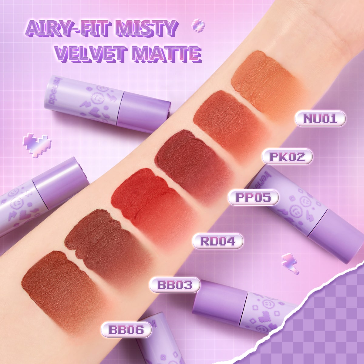IRENEDA Taromisu Creamy Matte Lip Clay