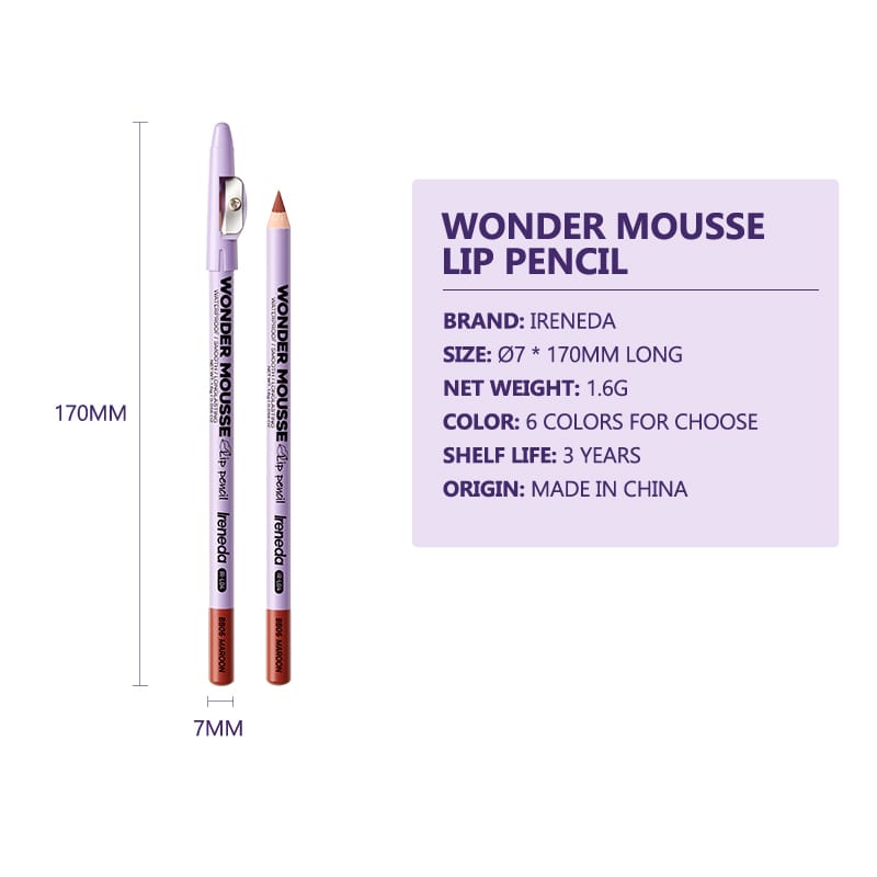 Ireneda Wonder Mousse Lip Pencil