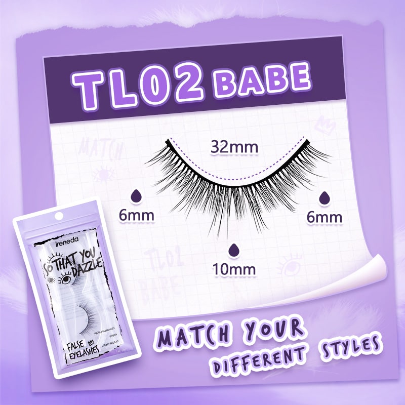 Ireneda 3D So That You Dazzle False Eyelashes