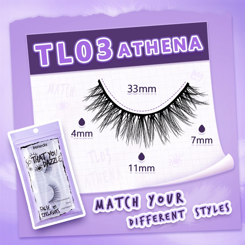 Ireneda 3D So That You Dazzle False Eyelashes