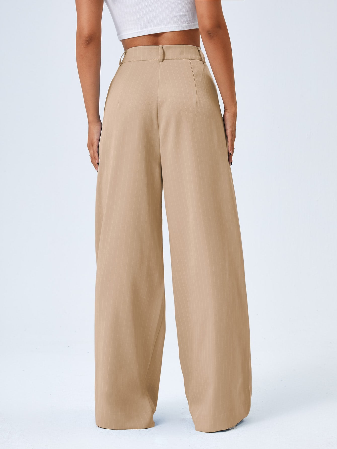 Striped Wide Leg Pants