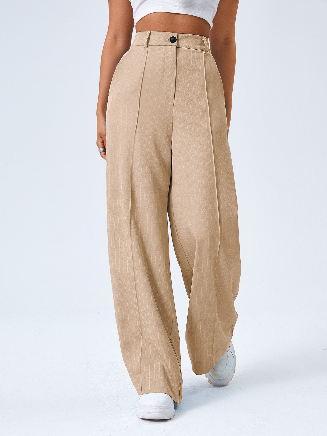 Striped Wide Leg Pants