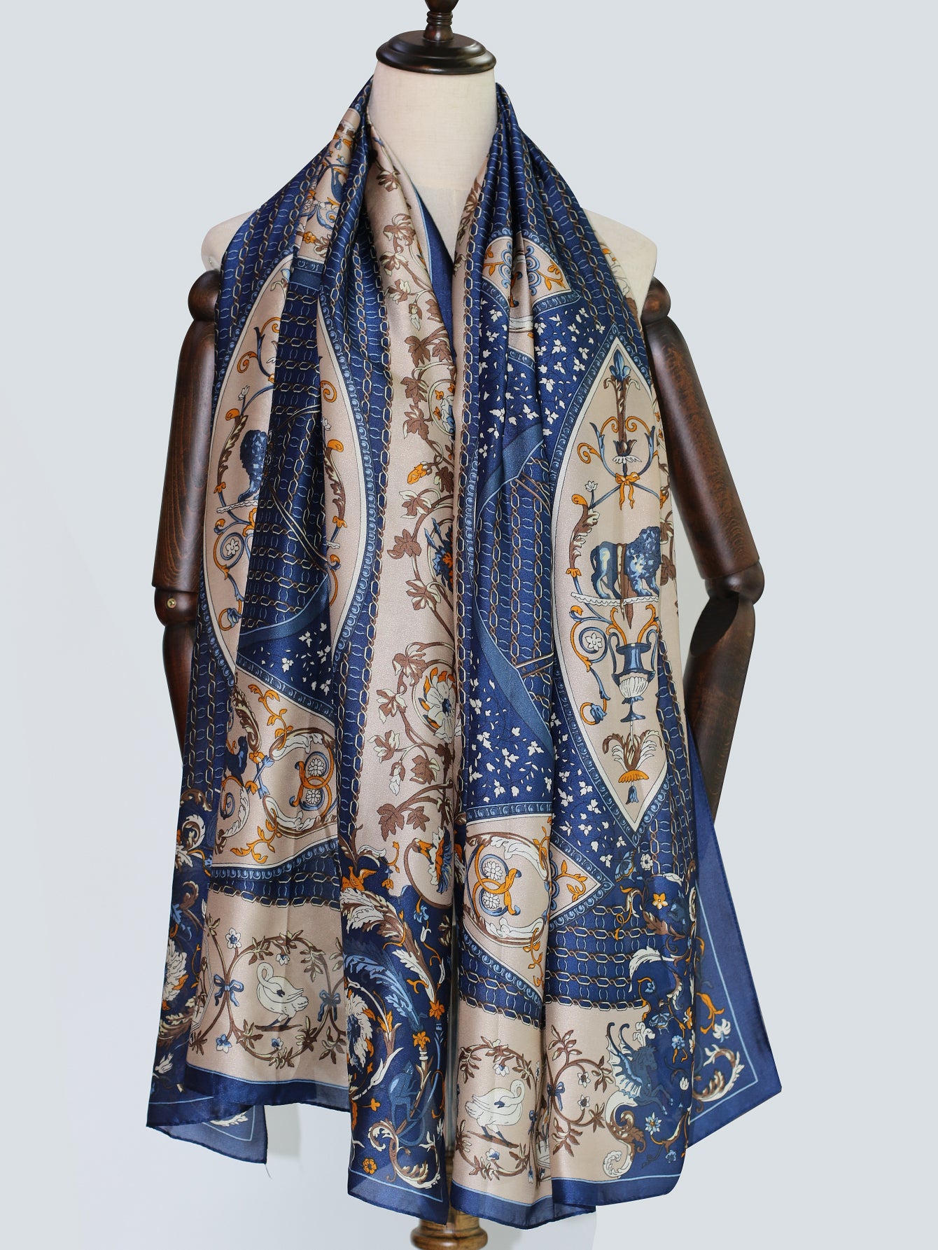 Floral Print Scarf