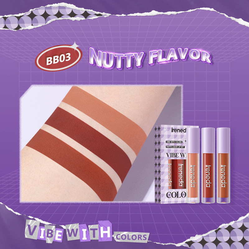 Ireneda Waterproof Matte Liquid Lipstick Set