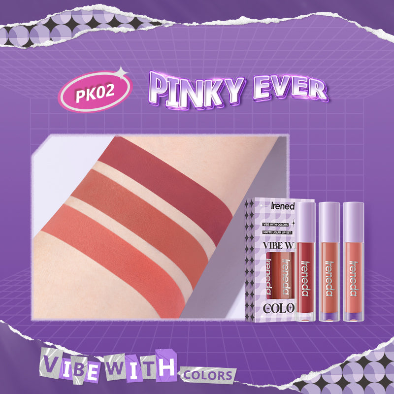 Ireneda Waterproof Matte Liquid Lipstick Set