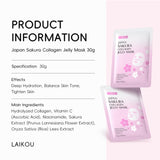 LAIKOU Japan Sakura Collagen Jelly Mask