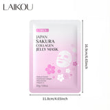 LAIKOU Japan Sakura Collagen Jelly Mask