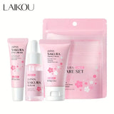 LAIKOU Japan Sakura Skincare 3 Pieces Set