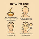 LA'BEVY 24K Hydrogold Powder Face Mask - 25g Sample