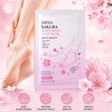 LAIKOU Japan Sakura Moisturizing Foot Mask-40g