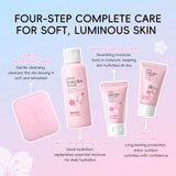 LAIKOU Japan Sakura Radiance Ritual Set - 4 Pieces
