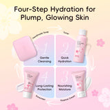 LAIKOU Japan Sakura Radiance Ritual Set - 4 Pieces