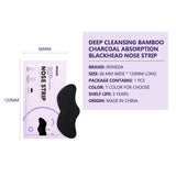 Ireneda 10 Pieces Bamboo Charcoal Deep Cleansing Blackhead Remover Nose Strip