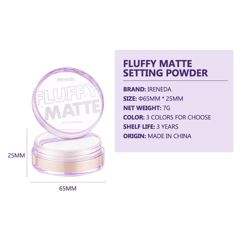 Ireneda Fluffy Matte Setting Powder – Doruk