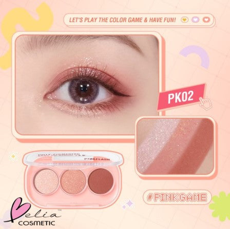3 Pan Eyeshadow Palette