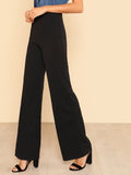 SHEIN High Waist Straight Pants