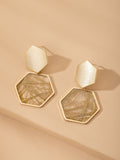 J52_Geometric Drop Earrings