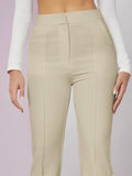 SHEIN Seam Front Tailored Pants