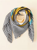 Striped Pattern Bandana